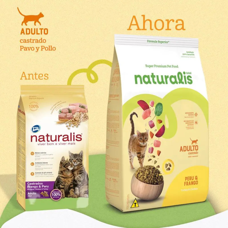 Alimento Naturals para Gatos