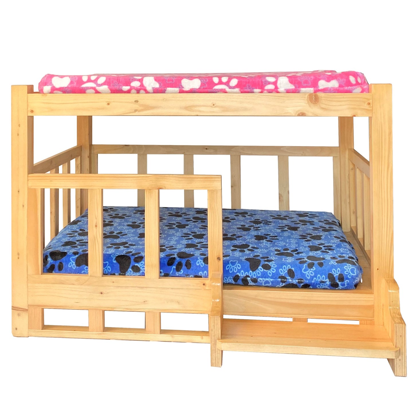 Cama de madera  para perros y gatos 