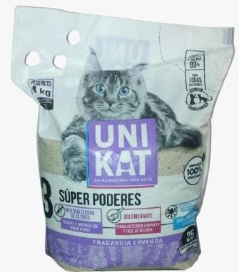 Arena unikat de 18 kilos para gatos