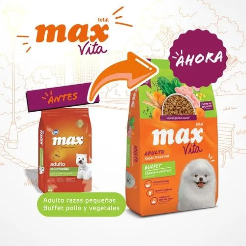 Max Vita perros adultos razas pequeñas