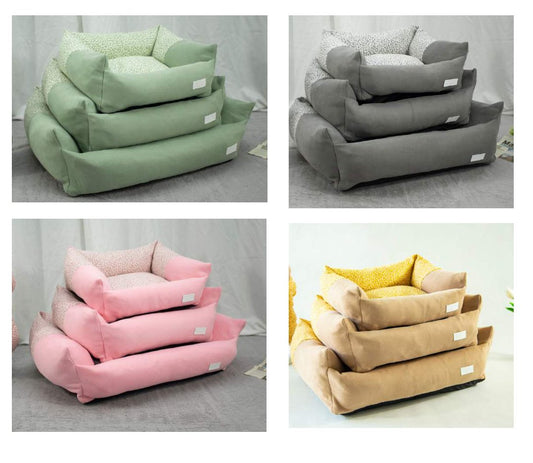 Cama para perros y gatos marca calabaza pets