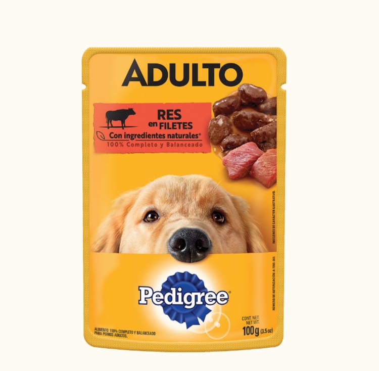 ALIMENTO HUMEDO PEDIGREE DE RES