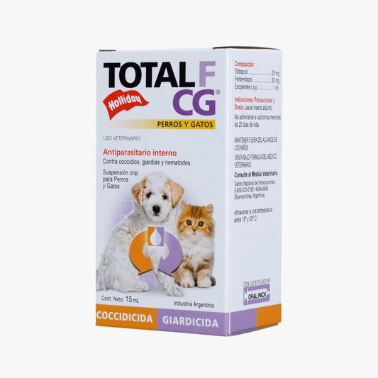 Antiparasitario Total full CGpara gatos y perros cachorros