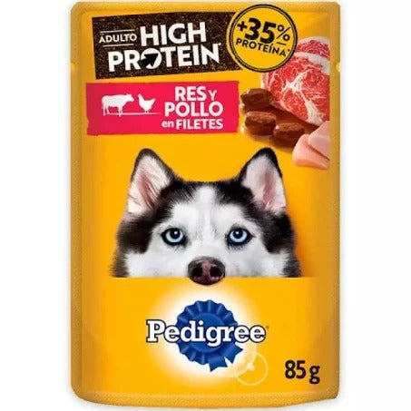 ALIMENTO HUMEDO HIGH PROTEIN RESY POLLO- PEDIGREE