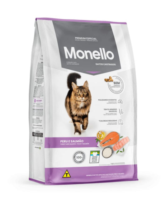 alimento monello castrados para gatos adultos